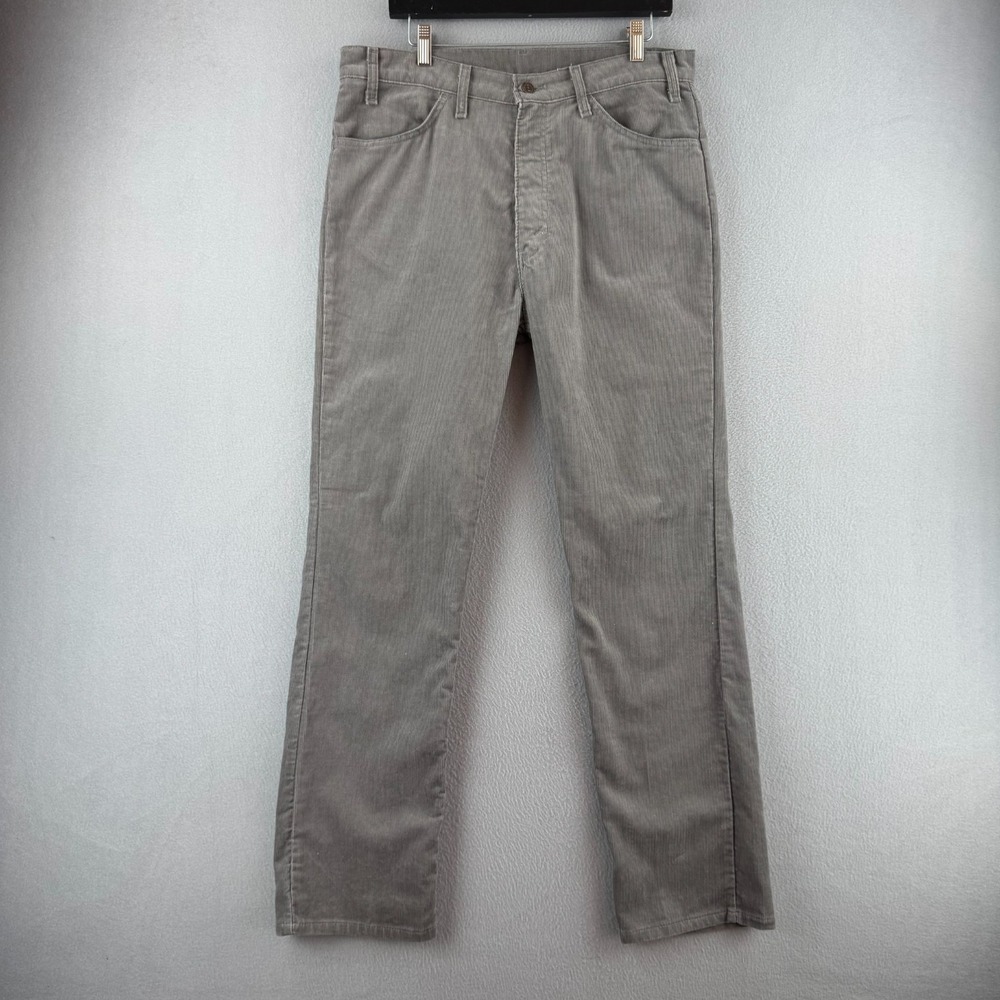 Vintage Levis Pants Mens 36x32 (Fits 35x31) Corduroy 515 Straight Made in USA
